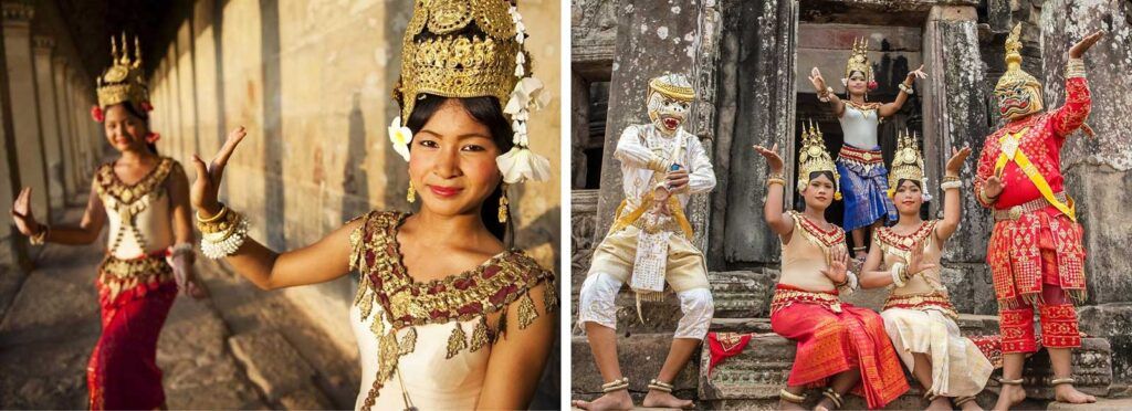 Apsara Dancers in Angkor Wat